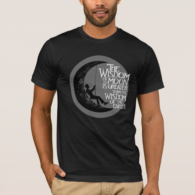 T-shirt Sagesse de la Lune Mystique (Devant)