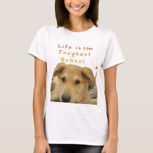 T-shirt Sagesse d'or : Une vision oeil de chien de l'école