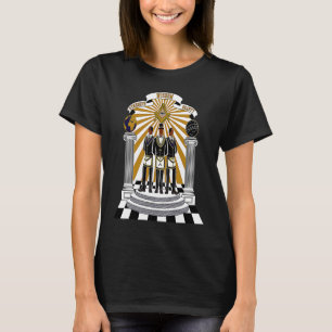 T-shirt Sagesse Force Beauté Frères Masonique Père d