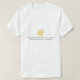 T-shirt SAGESSE PORTABLE - citation de Kahlil Gibran (Design devant)