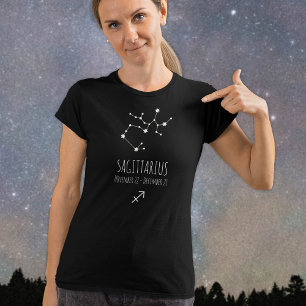 T-shirt Saggitarius   Constellation Zodiaque personnalisée