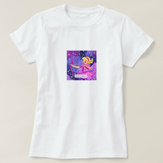 T-shirt Sagittaire cosmique (Design devant)
