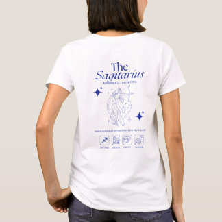 T-shirt Sagittaire Zodiaque Archer Astrologie Dessin au tr