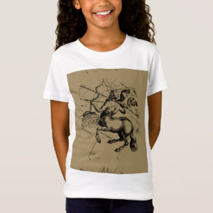 T-Shirt Sagittarius Constellation Carte Hevelius 1690