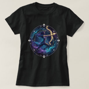 T-shirt Sagittarius femme Zodiac - Archer coloré Silhoue