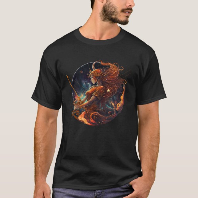 T-shirt Sagittarius Zodiac Horoscope Sagittarius Astrologi (Devant)