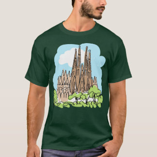 T-shirt Sagrada Familia