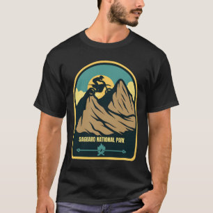 T-shirt Saguaro � l'horizon sans fin de l'Australie