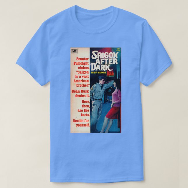 T-shirt Saïgon après la nuit (Design devant)