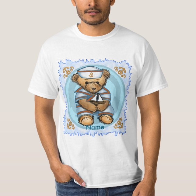 T-shirt Sailor Bear  (Devant)