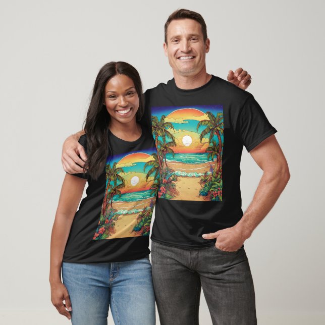 T-shirt "Sailor Jerry Tropical Paradise T-Shirt" (Unisexe)