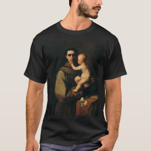 T-shirt Saint Antoine de Padoue par Luca Giordano