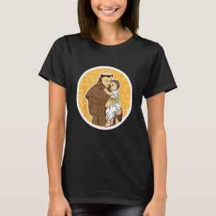 T-shirt Saint Antoine de Padoue Vintage catholique Saint-n