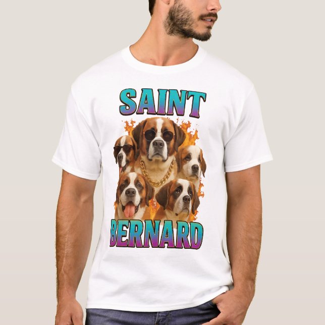 T-shirt Saint-Bernard  (Devant)
