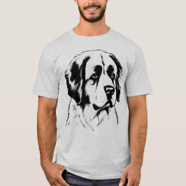 T-shirt Saint Bernard Dog