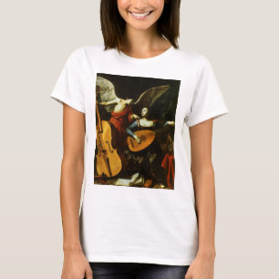 T-shirt Saint Cecilia et l'ange par Carlo Saraceni