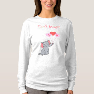 T-shirt Saint-éléphant Saint-Valentin