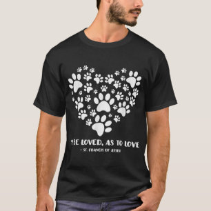 T-shirt Saint François d'Assise Patron Saint des Animaux C