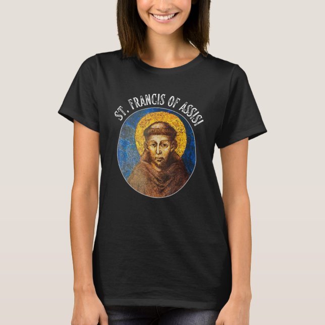 T-shirt Saint François Saint François d'Assise (Devant)