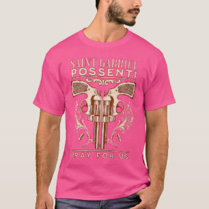 T-shirt Saint Gabriel Possenti Patron Saint des Armes Notr
