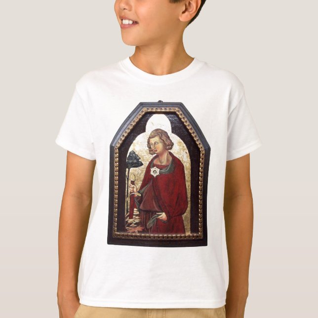 T-SHIRT SAINT GALGANO / LÉGENDE DE L'ÉPÉE DANS LE ROCHER (Devant)