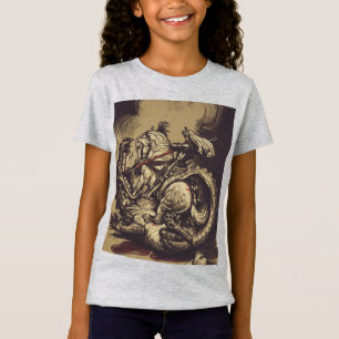T-Shirt Saint George assassiner le dragon