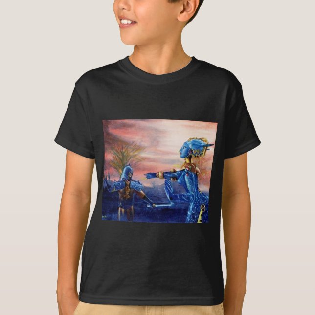 T-SHIRT SAINT GEORGE ET DRAGON (Devant)
