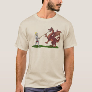T-shirt Saint George et le Dragon du 15ème siècle
