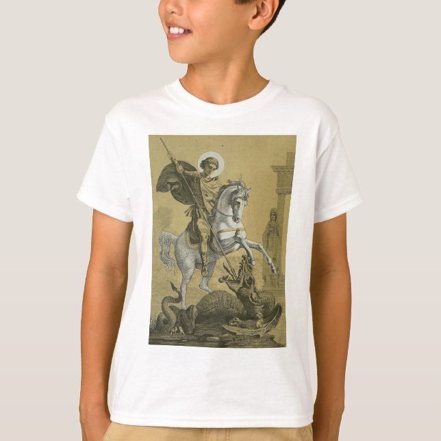 T-shirt Saint George Patron d'Angleterre (Devant)