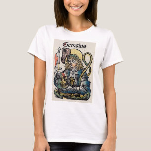 T-shirt Saint Georges de la Chronique de Nuremberg
