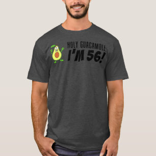 T-shirt Saint Guacamole Je suis 56 Cartoon Avocado Veggie