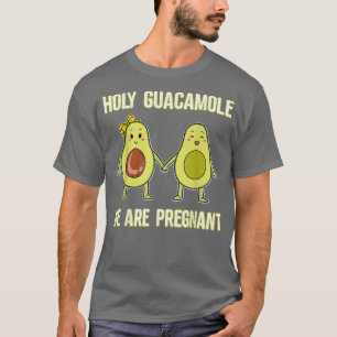 T-shirt Saint Guacamole Nous sommes enceinte Avocado Coupl