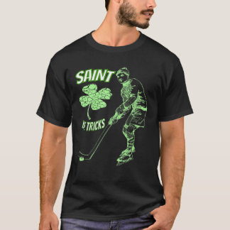 T-shirt Saint Hattrick St Patrick's Day Hockey Casquette T
