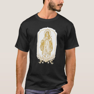 T-shirt Saint Hildegard De Bingen Scivias Catholique Mysti