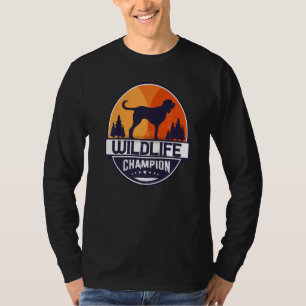 T-shirt Saint Hubert's Dog Bloodhound Retro 34