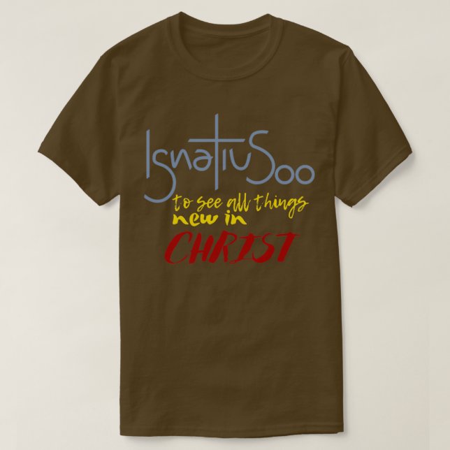 T-shirt Saint Ignace de Loyola Jubilé Année Manresa 2022 (Design devant)