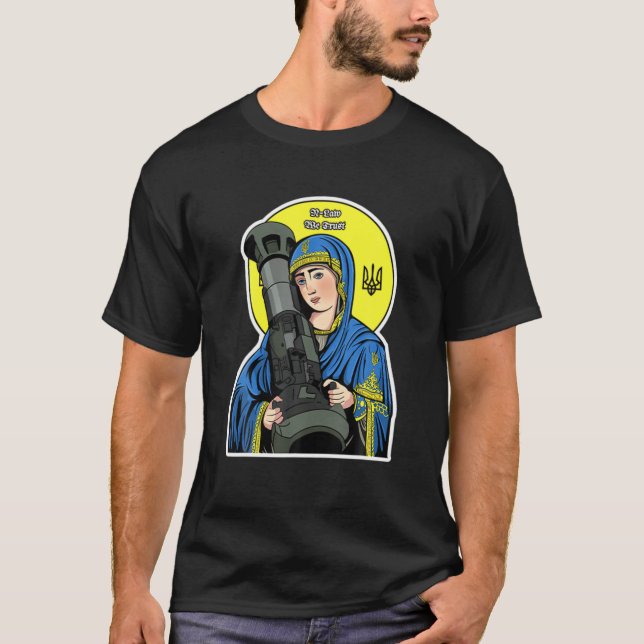 T-shirt Saint Javelin Saint NLA I Stand With Ukraine Ukrai (Devant)