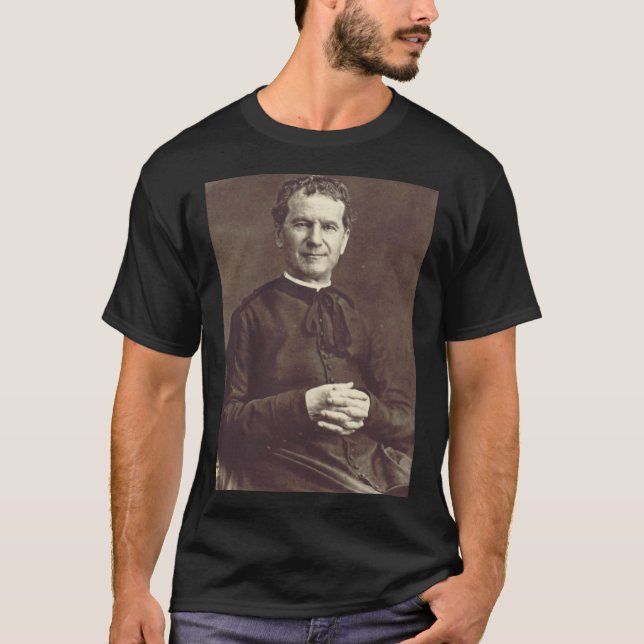T-shirt Saint John Bosco Prêtre et confesseur (Devant)