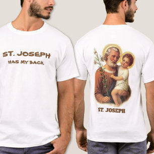 T-shirt Saint Joseph a mon dos