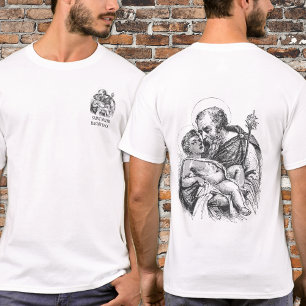 T-shirt Saint Joseph a mon dos Jésus