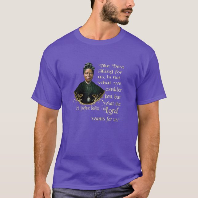 T-shirt Saint-Joséphine-Bakhita (Devant)