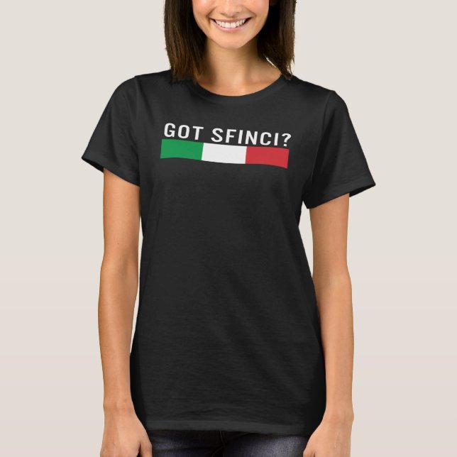 T-shirt Saint Joseph's Day Sfinci Italy Flag Sicilian Dess (Devant)