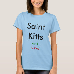 T-shirt Saint-Kitts-et-Nevis