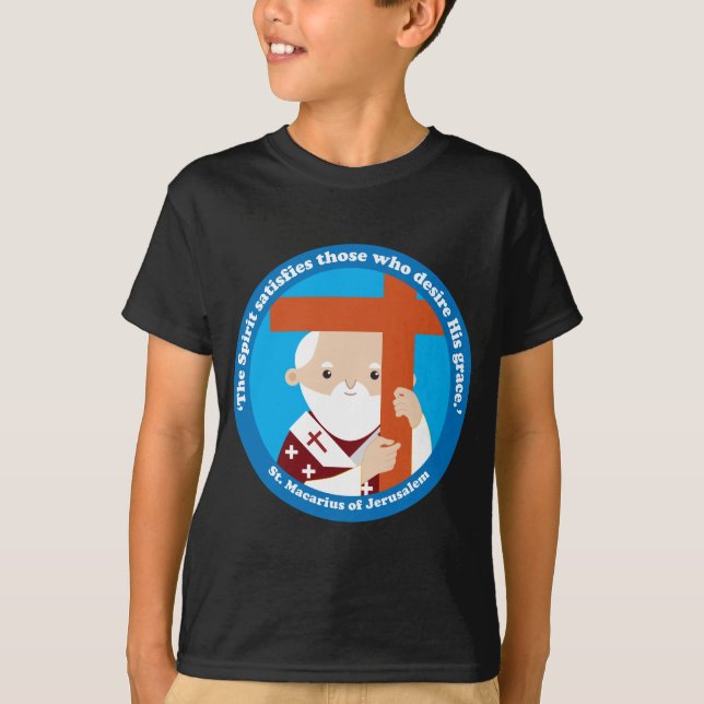 T-shirt Saint-Macarius de Jérusalem (Devant)