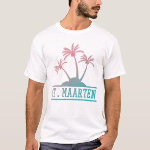 T-shirt Saint-Martin   Saint Martin Gradient
