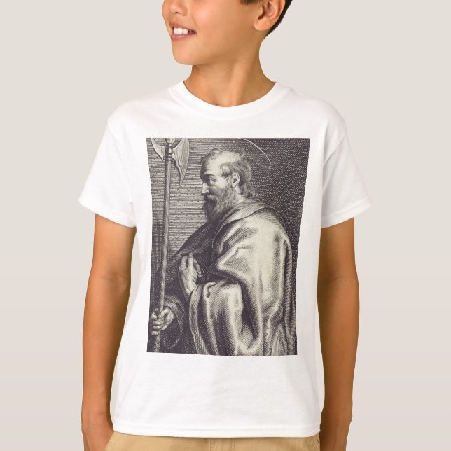 T-shirt Saint Matthieu l'Évangéliste - Reproduction d'Art  (Devant)