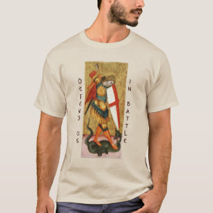 T-shirt Saint Michael Archangel et Dragon Sienese