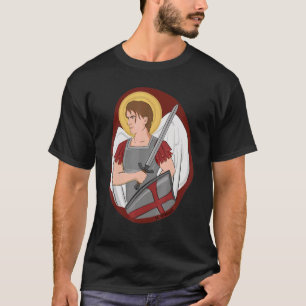 T-shirt Saint Michael La Prière Archange Tradit Catholique