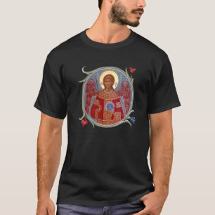 T-shirt Saint Michael La Prière Archange Tradit Catholique