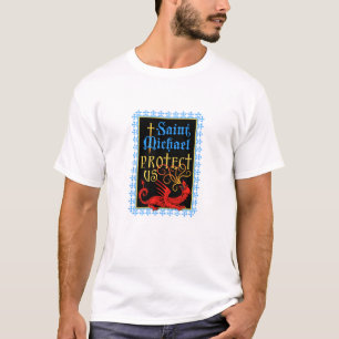 T-Shirt Saint Michel Nous Protège